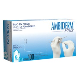 Guante de Látex Grande Ambiderm