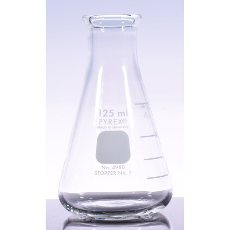 Matraz Erlenmeyer 125 ml. Pyrex ®