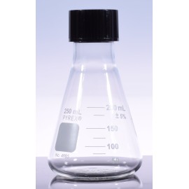 Matraz Erlenmeyer 250 ml con Tapón Pyrex®