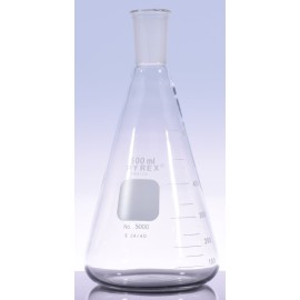 Matraz Erlenmyer boca Esmerilada 500 ml Pyrex®