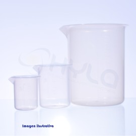 Vaso De Polipropileno (PP.) Graduado, Tipo Griffin. Milab