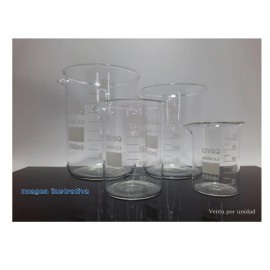 Vaso de precipitados 100 ml, CVQ